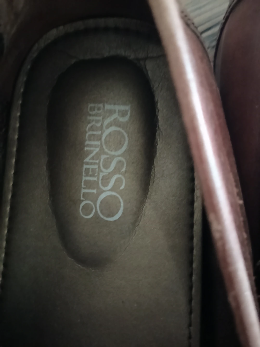 Rosso Brunello Brown Leather Loafers Size 45 - photo 2