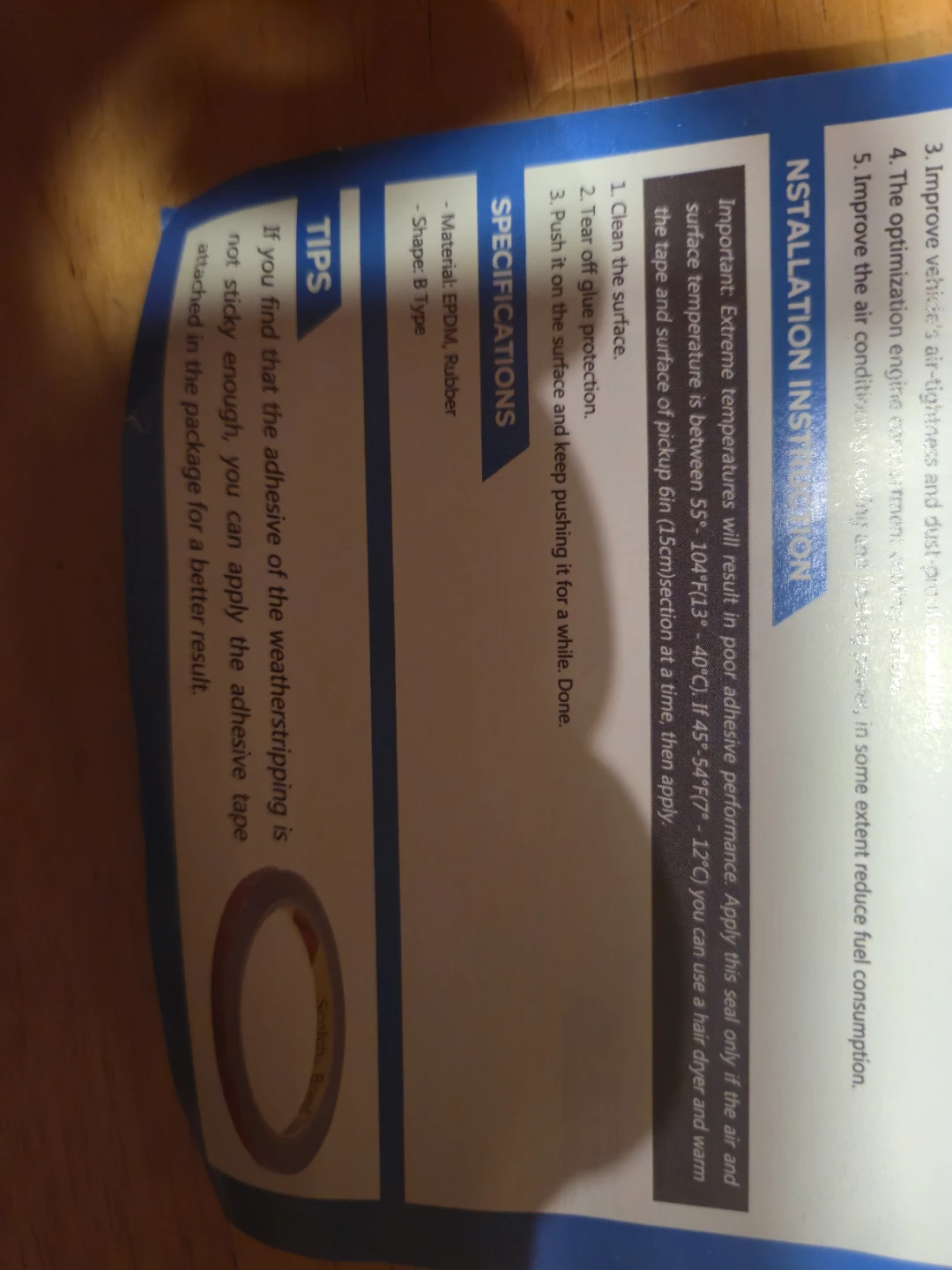 Rubber Weatherstripping / Sealing Strip – New - photo 5
