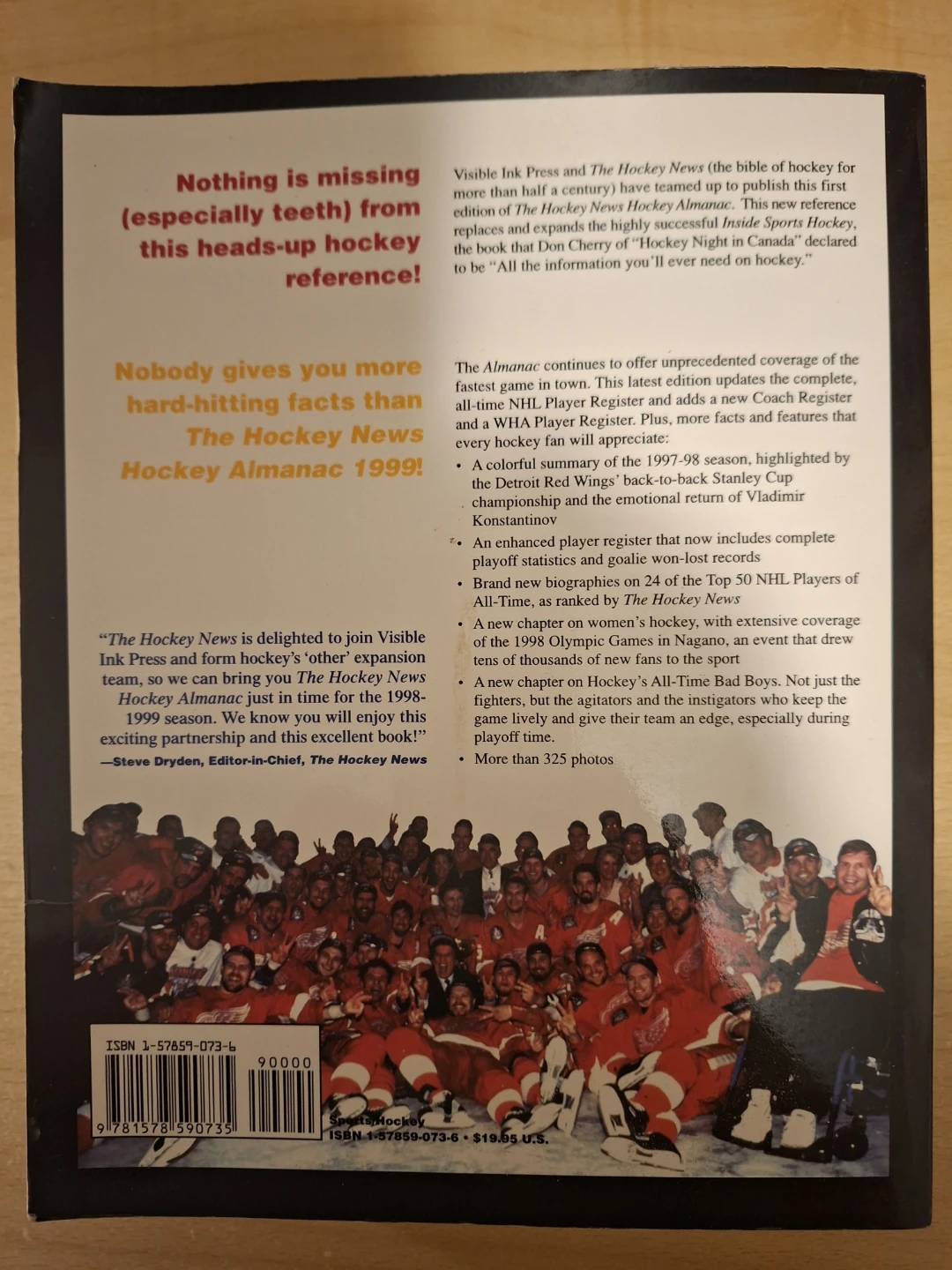 The Hockey News Hockey Almanac 1999 - photo 2