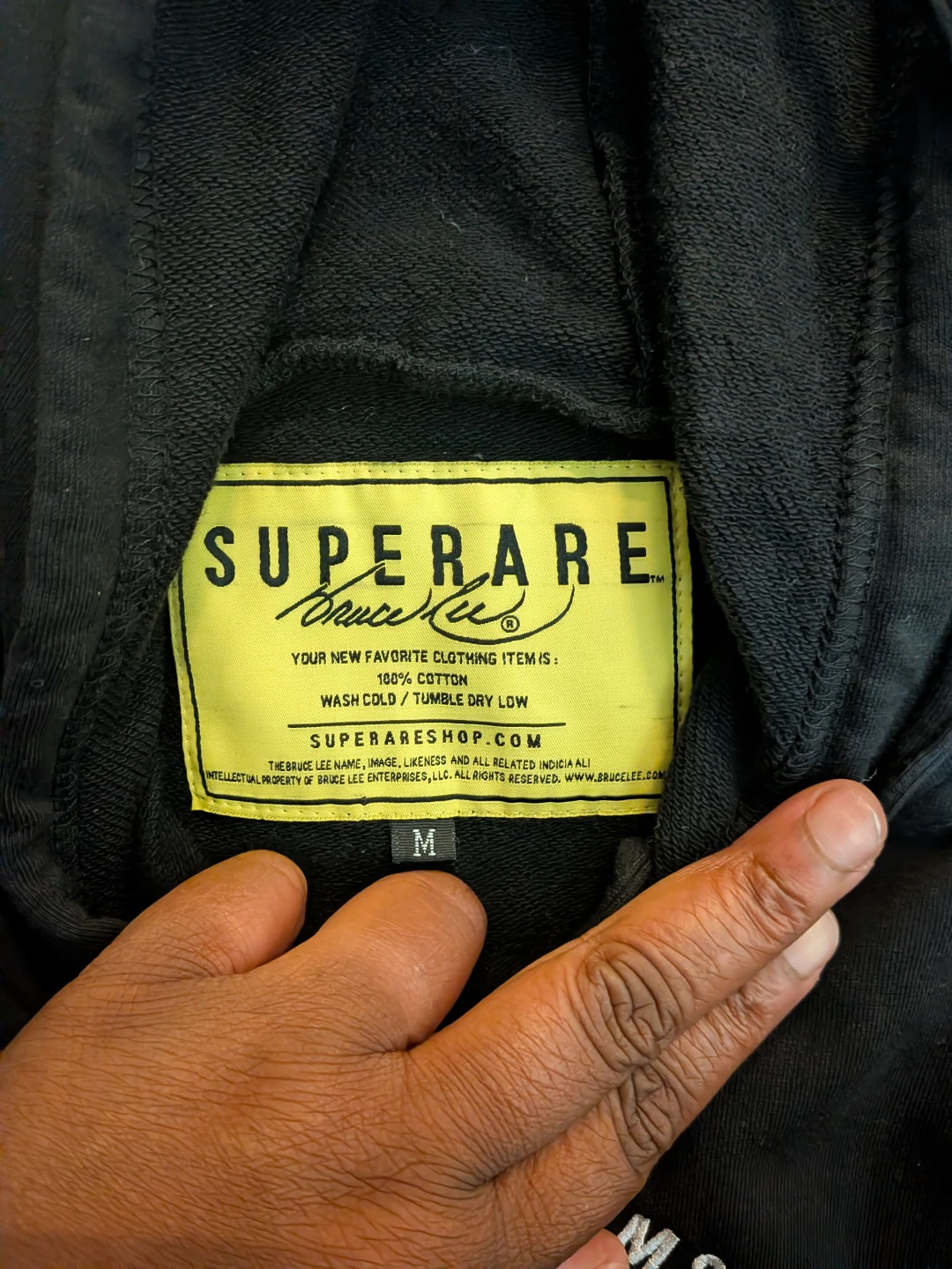 Superare x Bruce Lee Sleeveless Hoodie Size M - photo 4