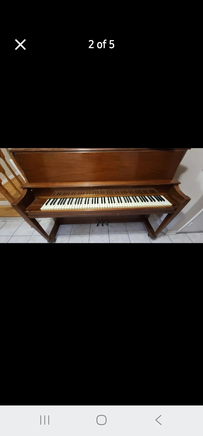 Mason & Risch Upright Piano