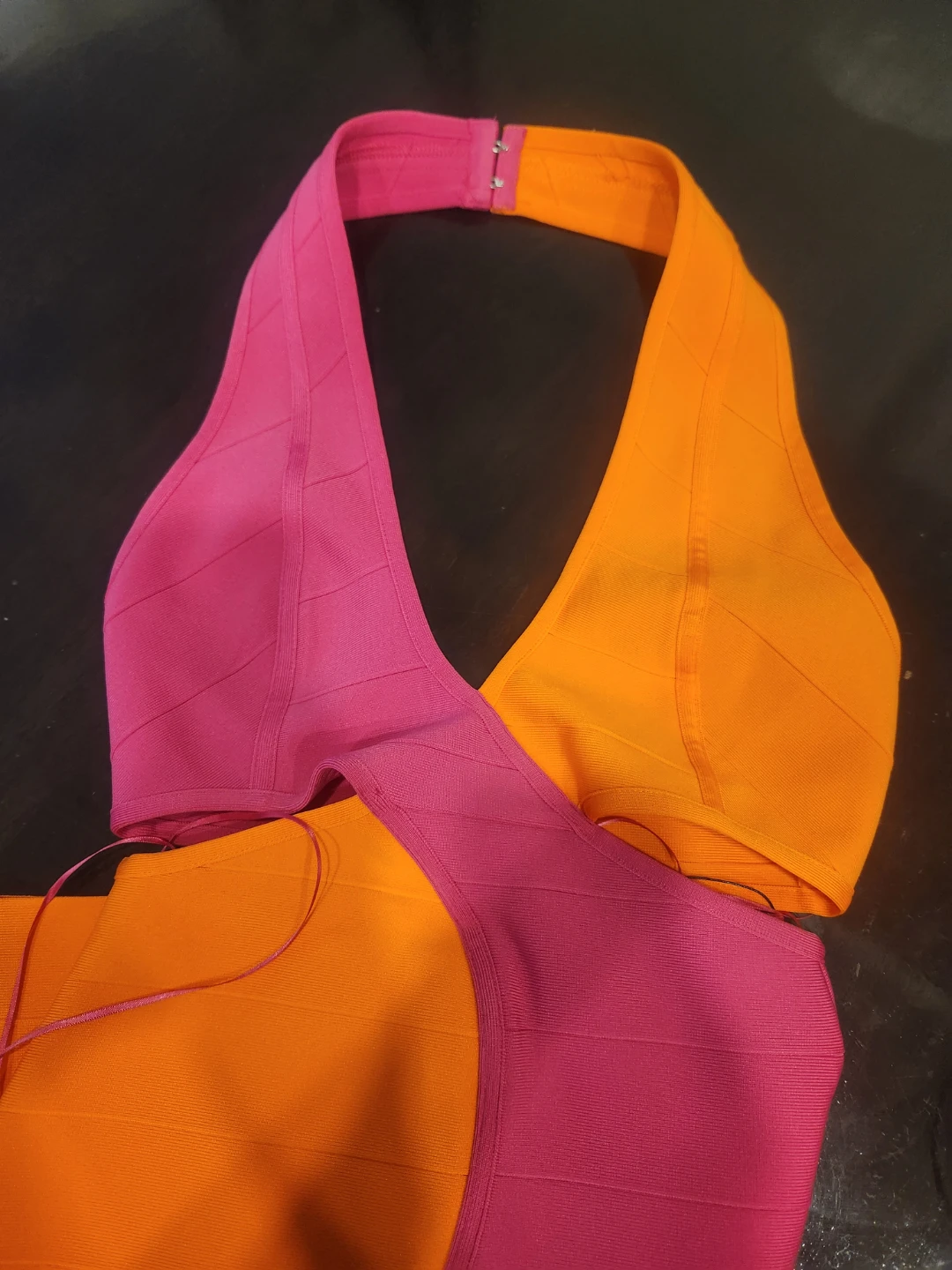 Fashion Nova Two-Tone Bandage Dress - photo 2
