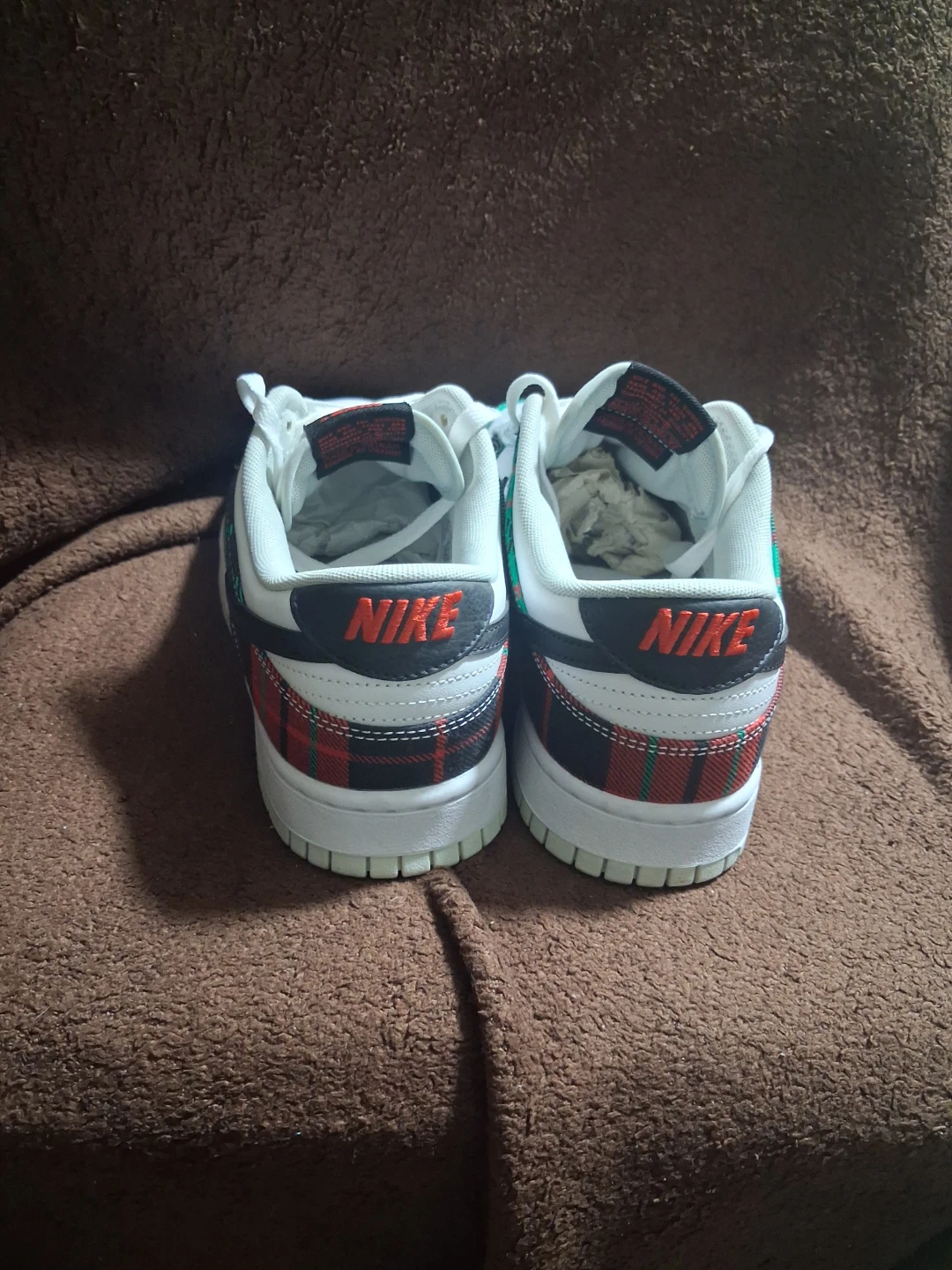 Nike dunk low tartan plaid size 10 - photo 3