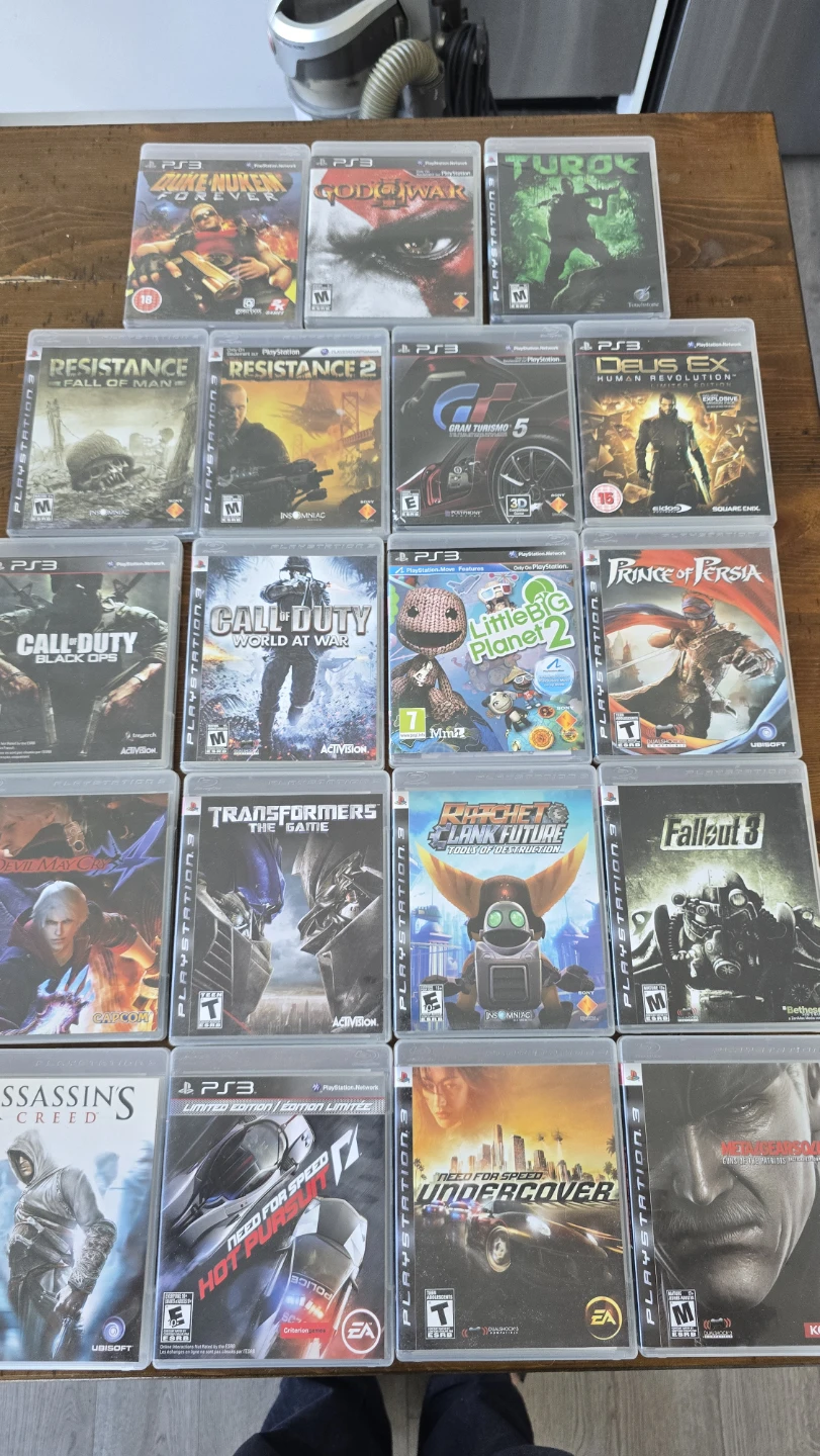 19-Game PS3 Bundle - Must-Play Classics & Hits