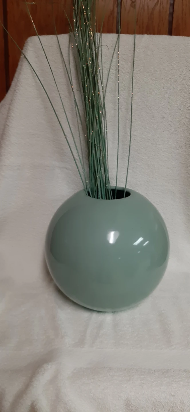 Seafoam Green Haeger vase, #4306.