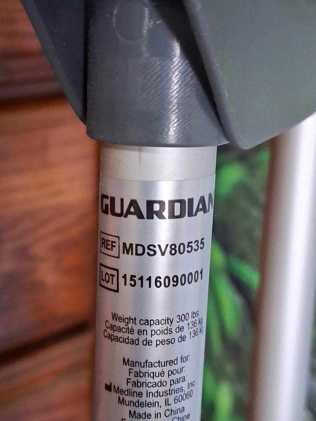 Medline guardian adult aluminum crutches - photo 2