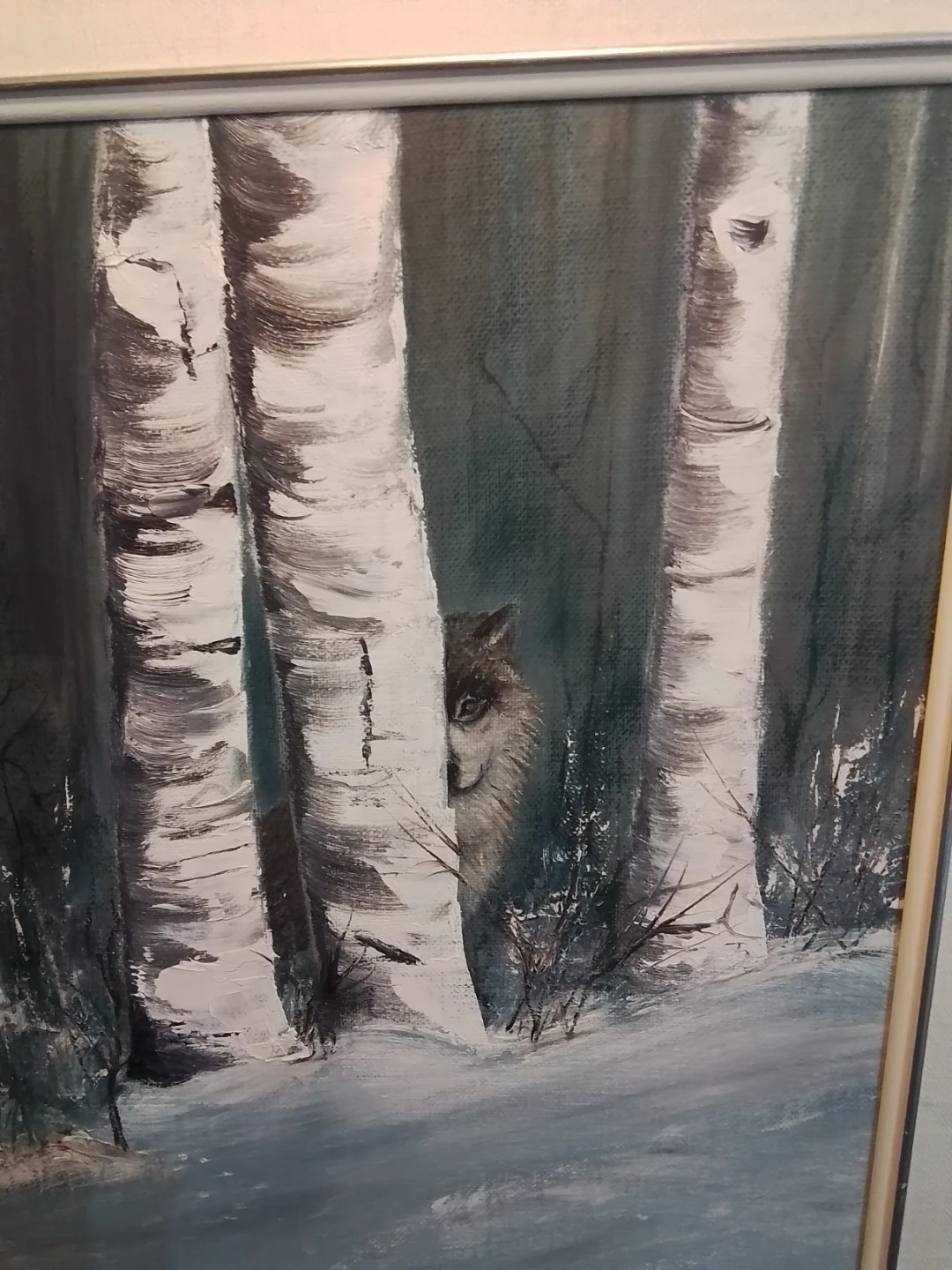 Wildlife Oil Painting by Shalla Murphy - photo 2