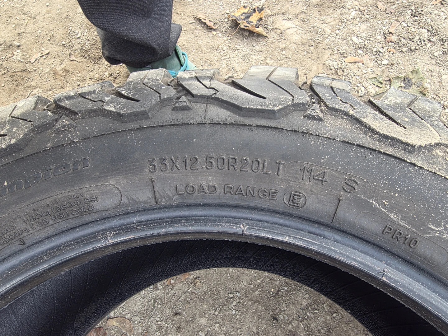 BFGoodrich All-Terrain T/A KO2 33x12.50R20LT - photo 4
