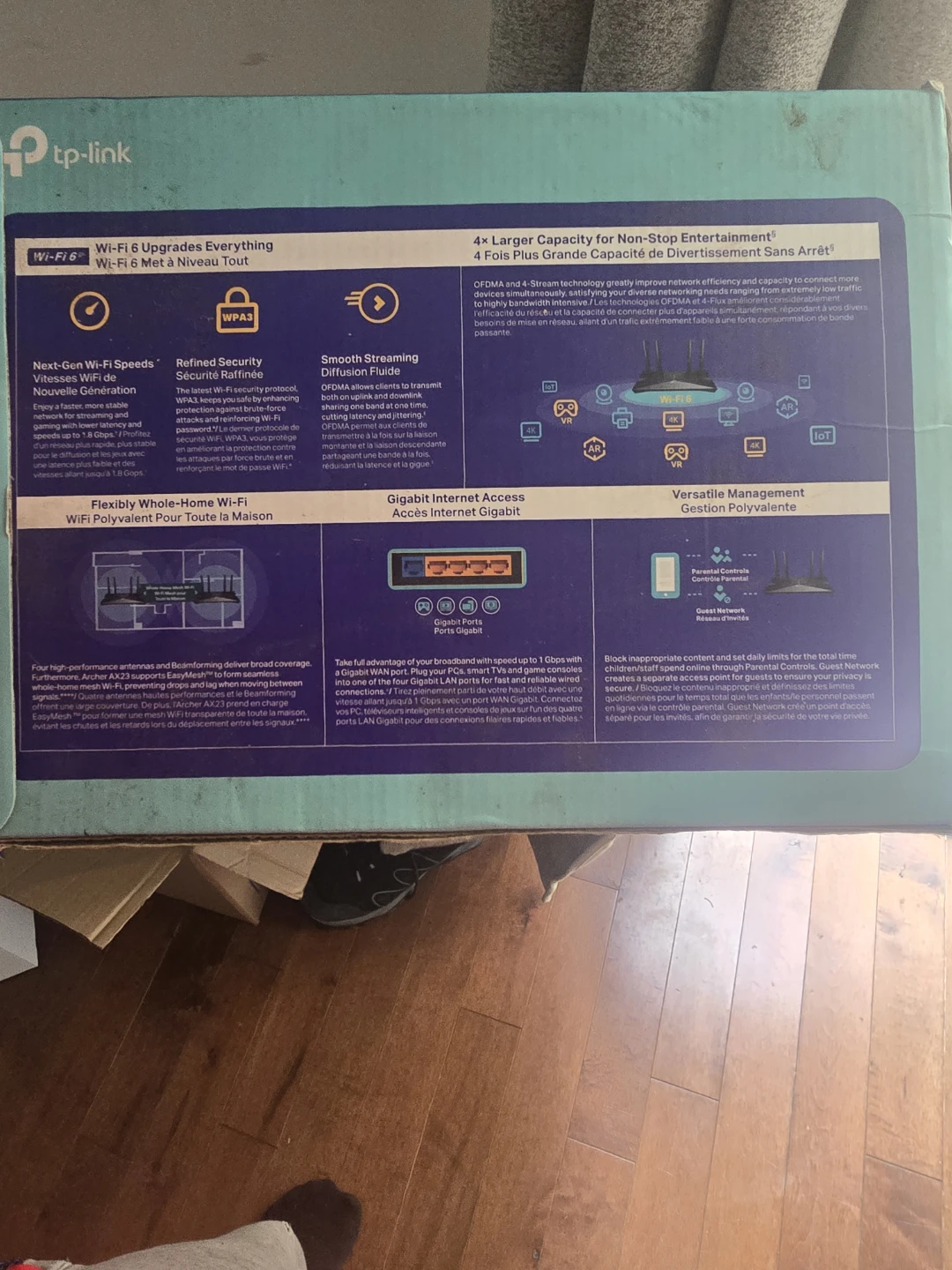 TP-Link Archer AX23 AX1800 Dual Band Wi-Fi 6 Router - photo 4