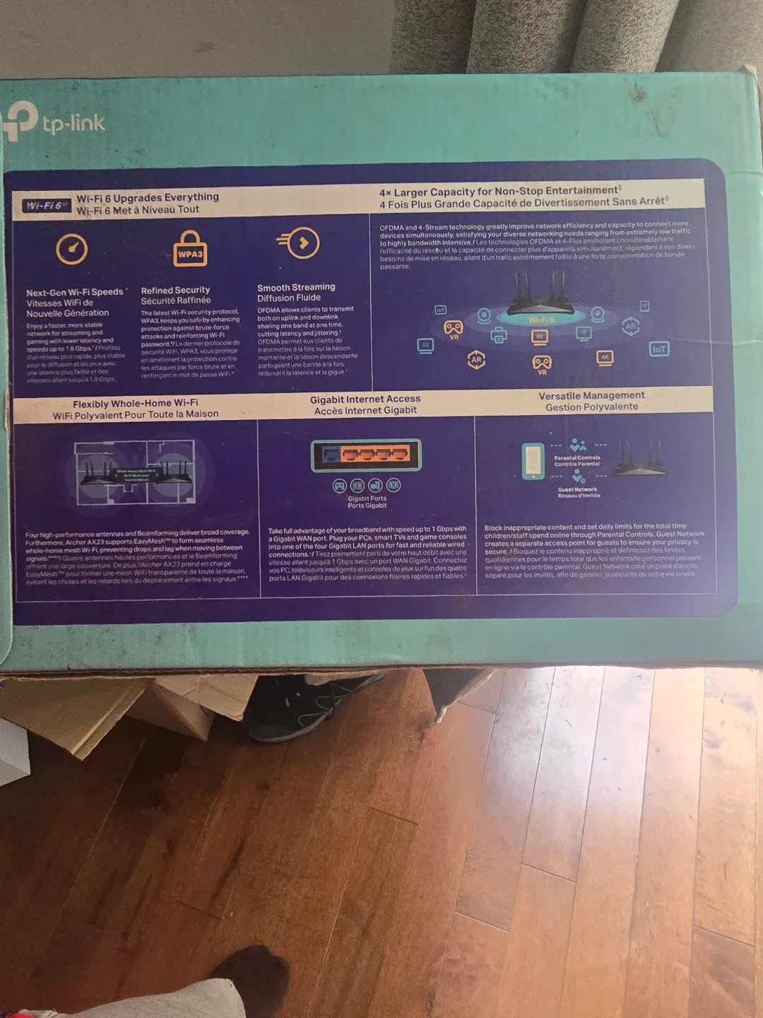 TP-Link Archer AX23 AX1800 Dual Band Wi-Fi 6 Router - photo 4