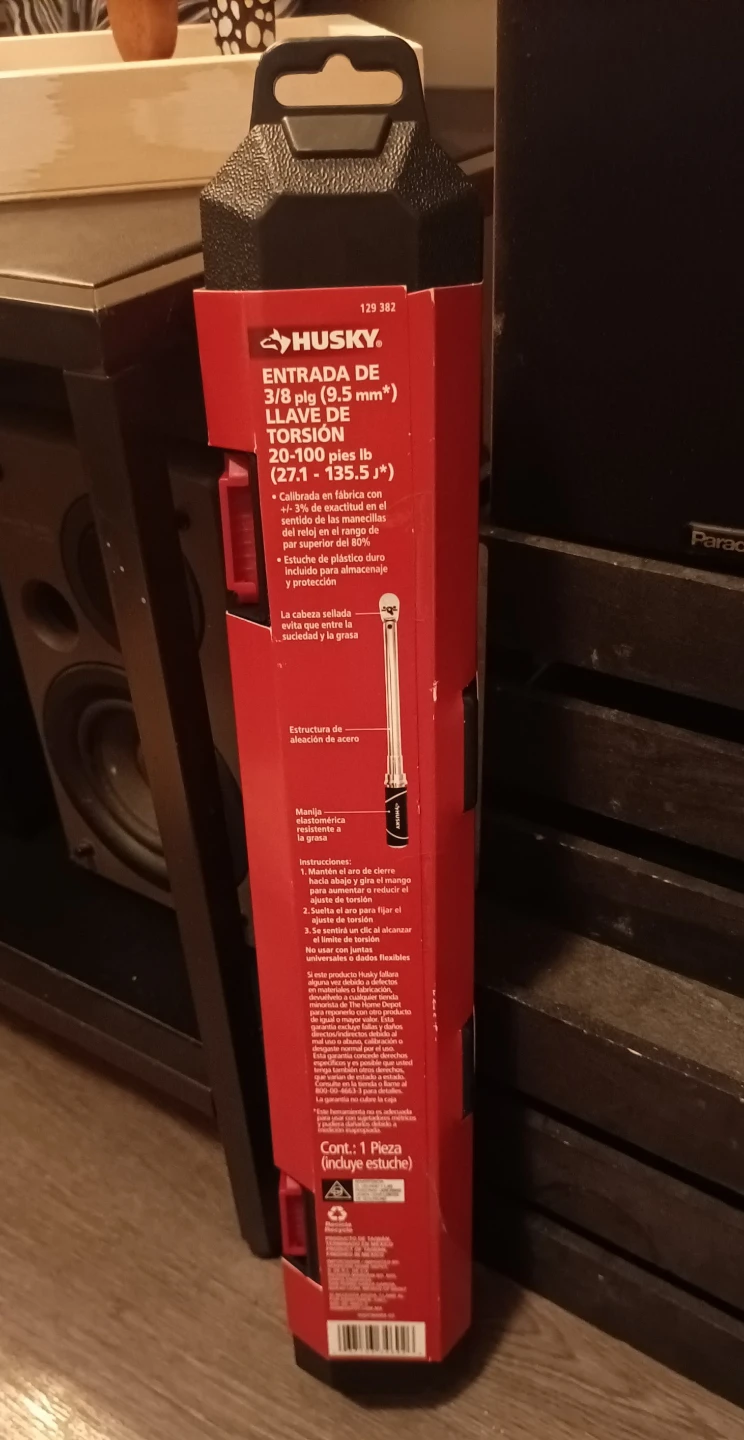 Husky 3/8 in. Drive Torque Wrench - photo 2