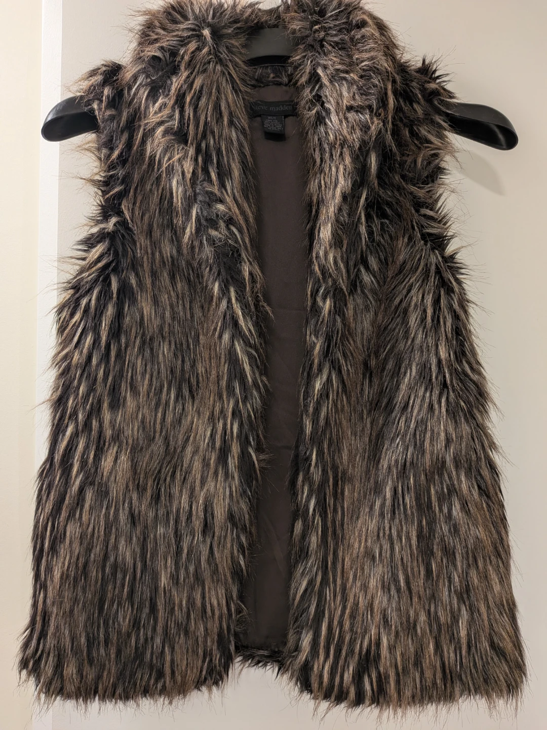 Steve Madden Faux Fur Vest XS/S