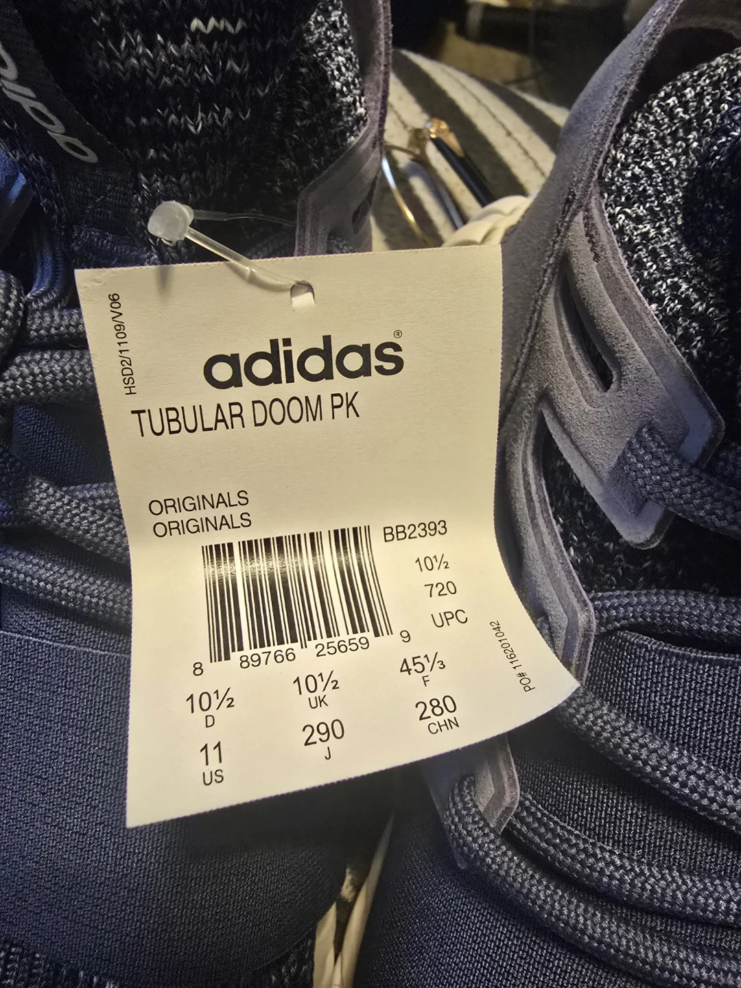 Adidas Tubular Doom PK Blue Sneakers - photo 2