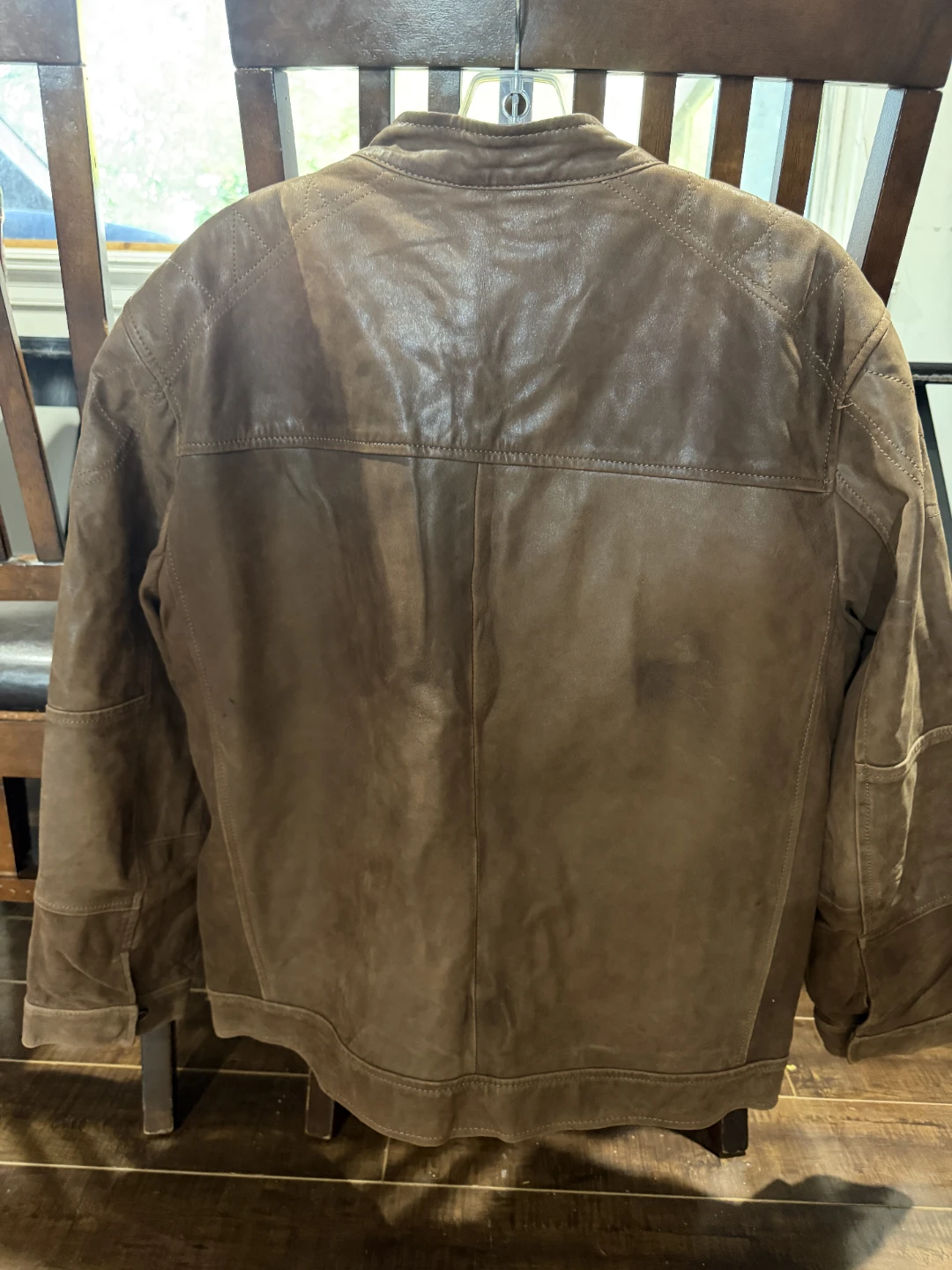 Danier Men's Leather Jacket Brown Size XL - photo 4