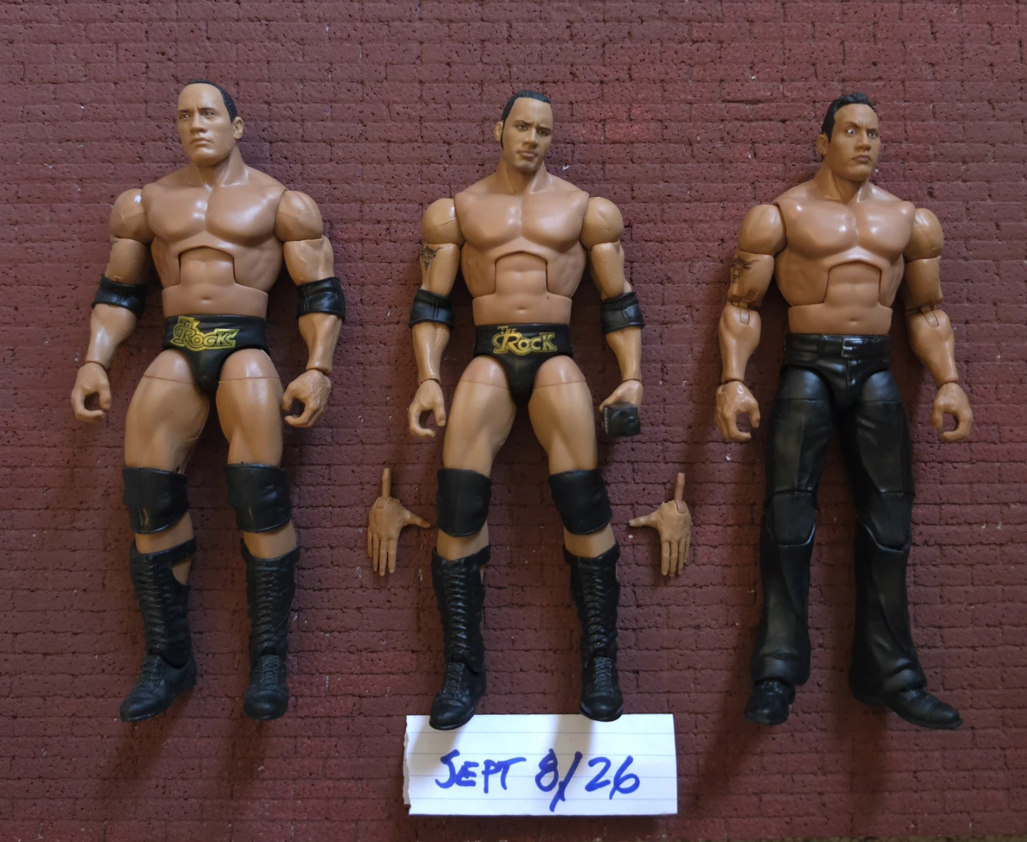 Mattel WWE The Rock Action Figures