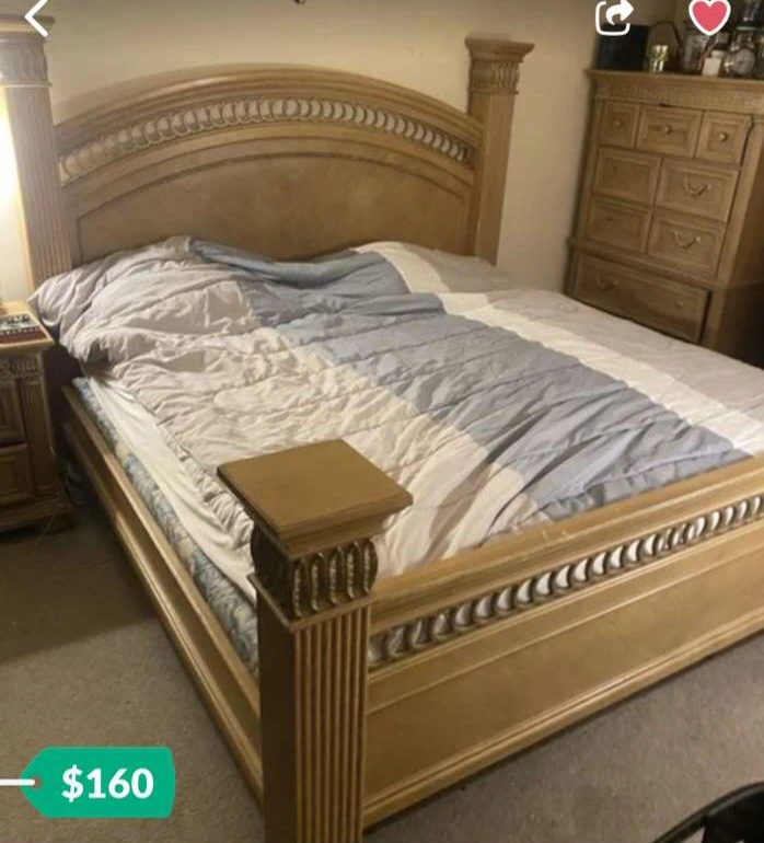 Bed frame king