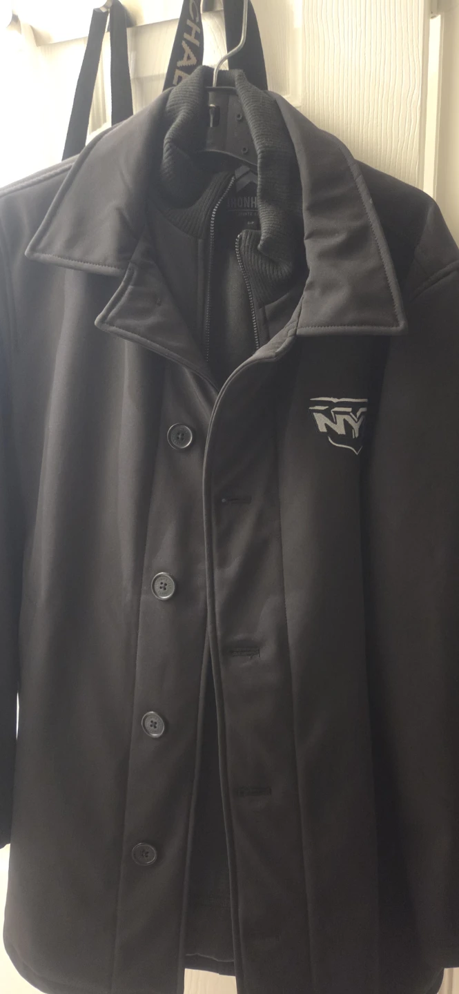 Ironhead Men's Black Jacket Size S/P