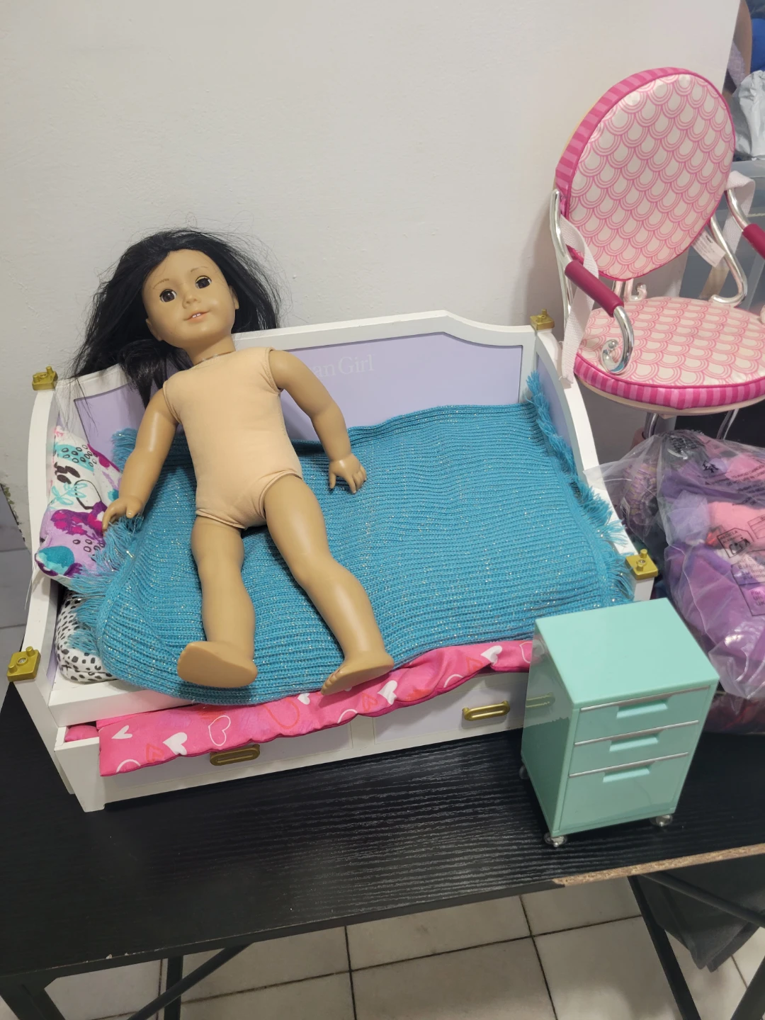 American Girl Doll Set with Bed and Accessories - photo 3