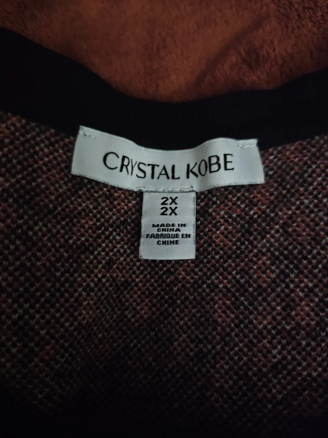 Crystal Kobe Knit Sleeveless Top 2X - photo 2