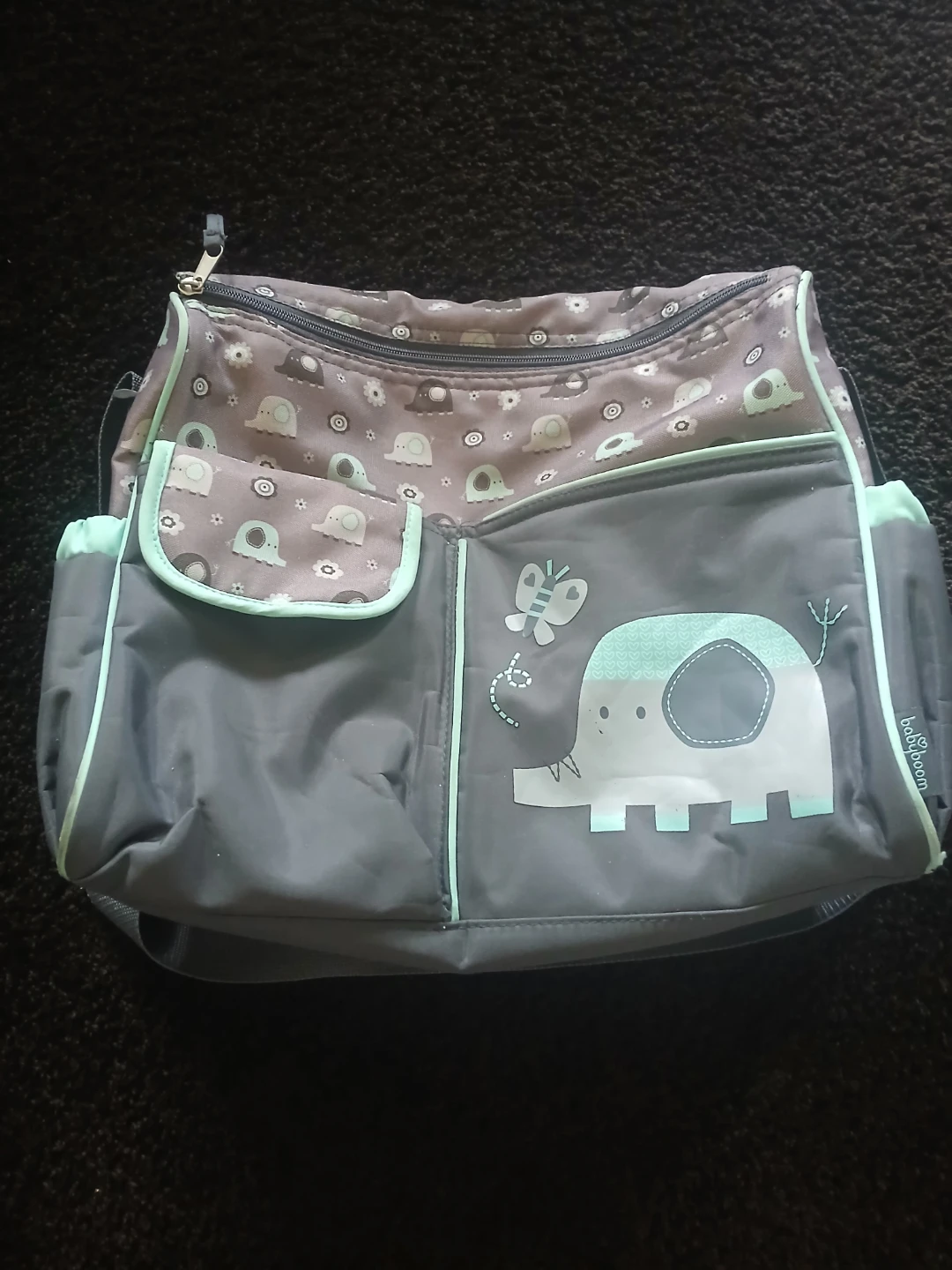 Baby Boom Elephant Diaper Bag
