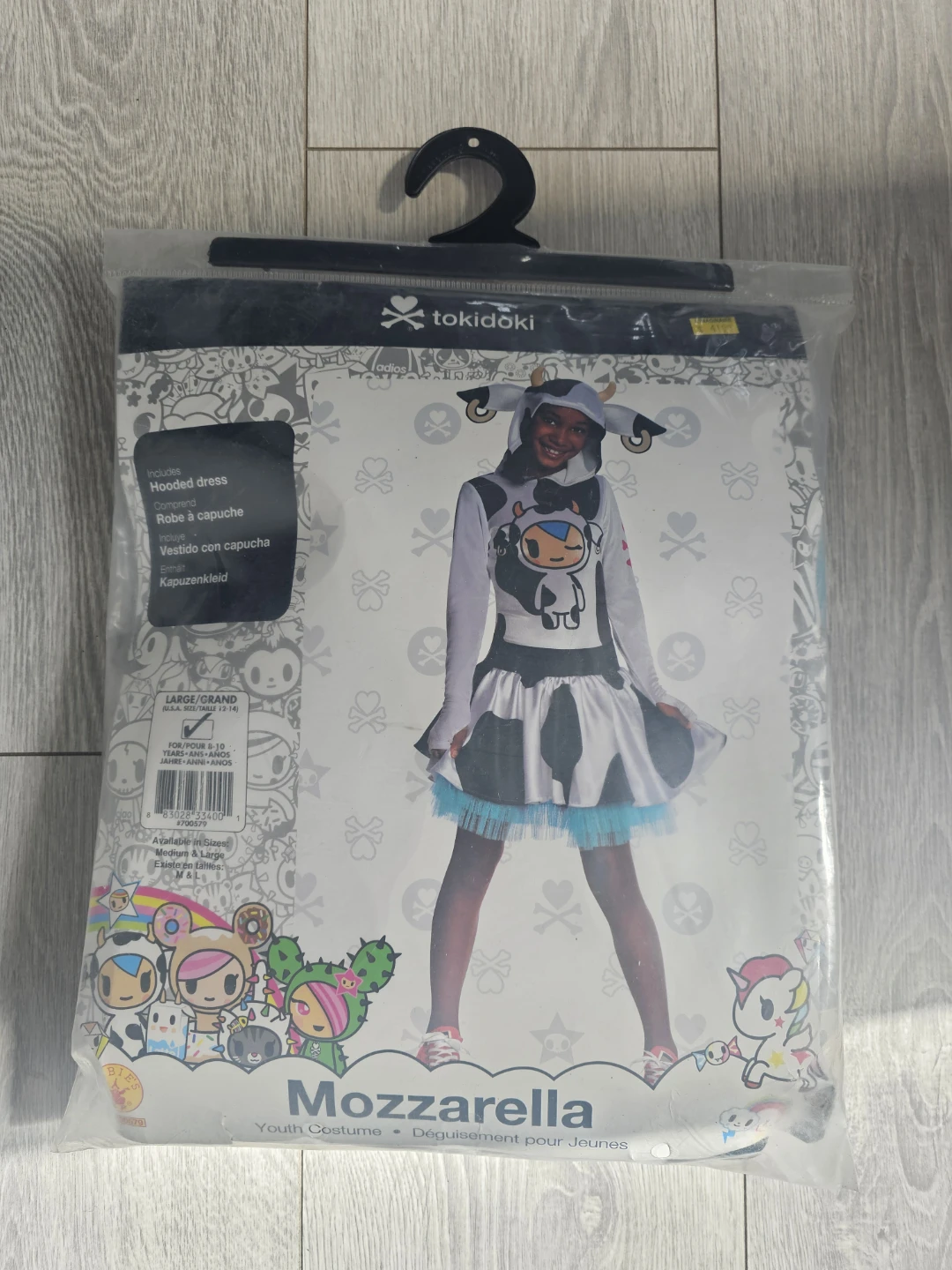 Tokidoki Mozzarella Youth Costume - Large