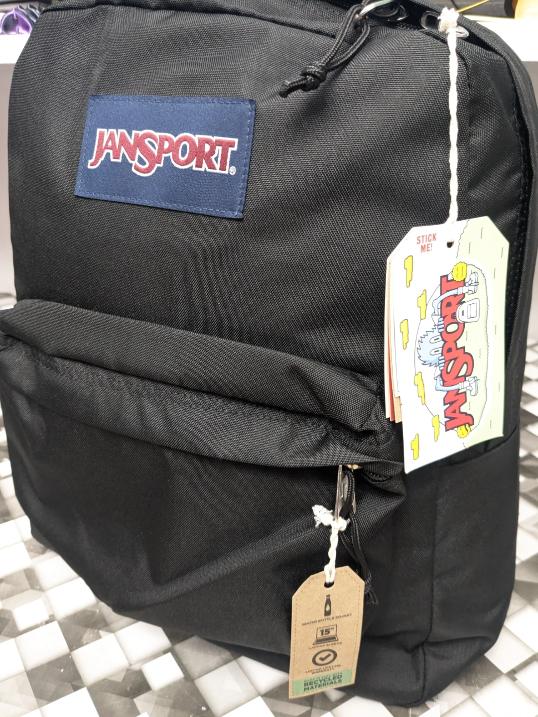 Jansport Unisex Backpack - Black