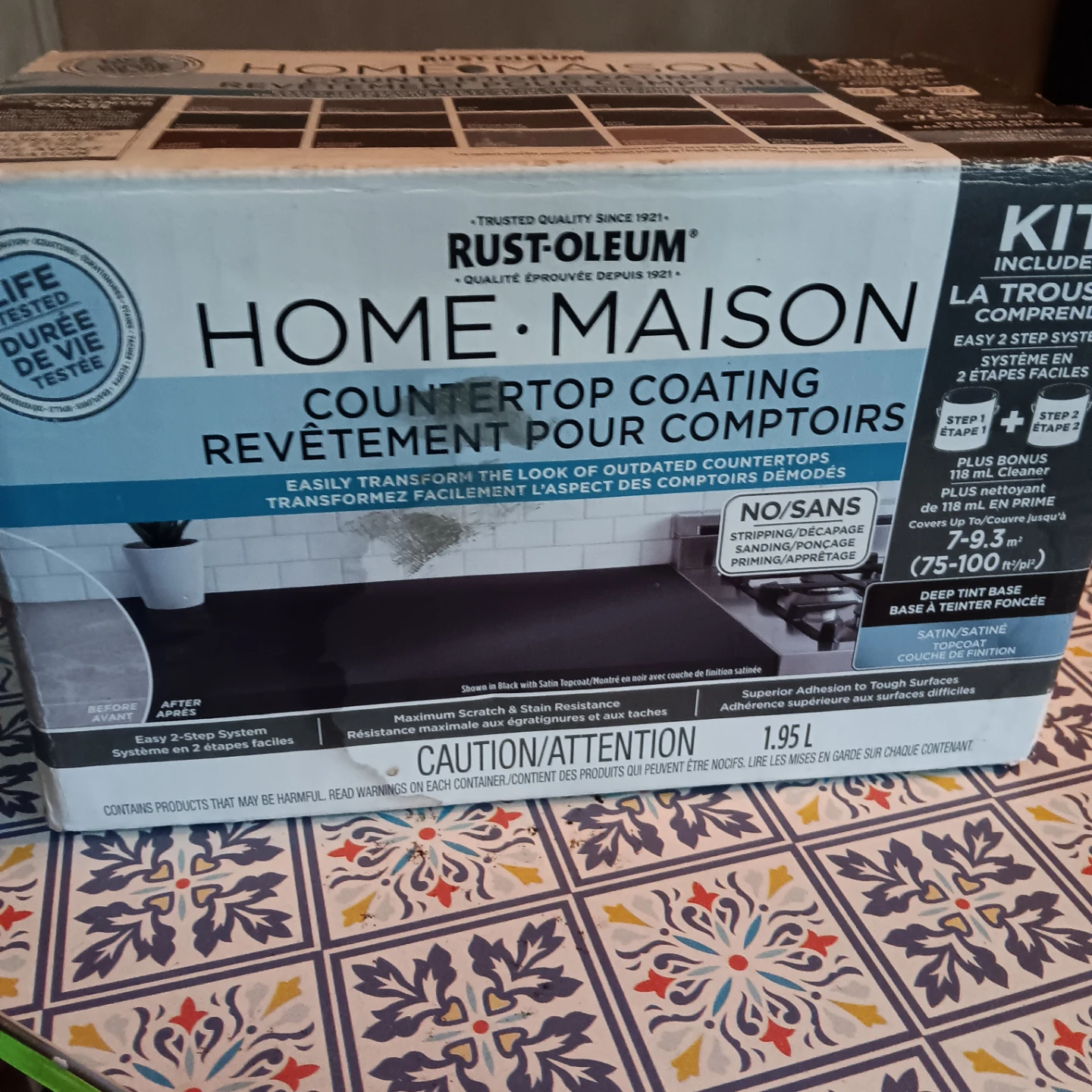 Rust-Oleum Countertop Coating Kit🏈