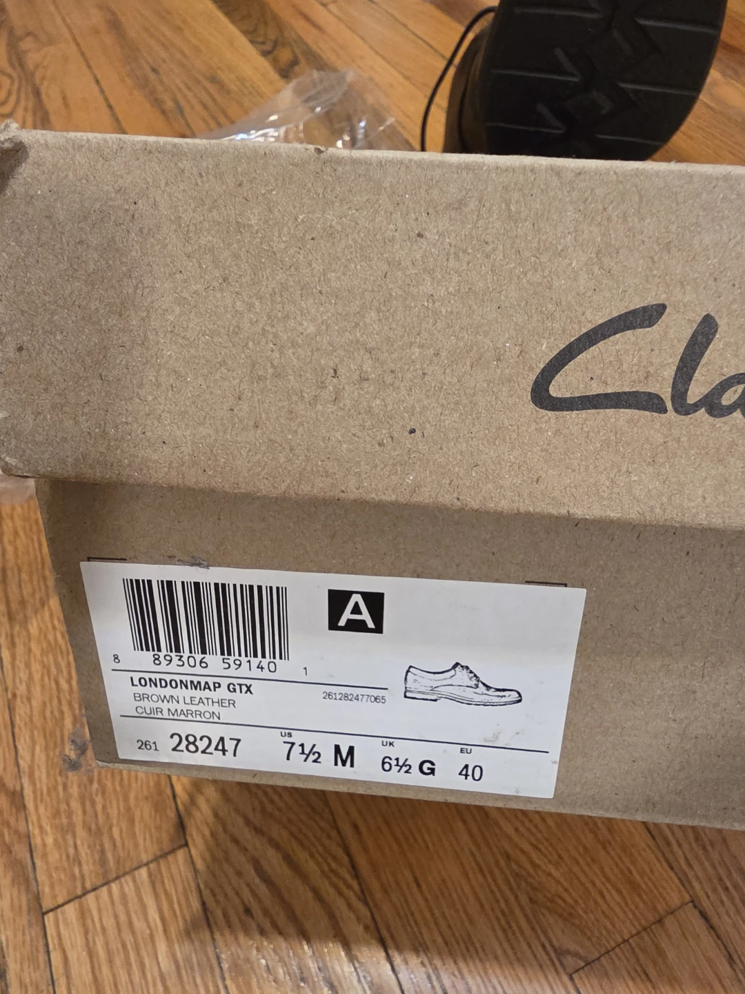 Clarks LondonMap GTX Leather Shoes