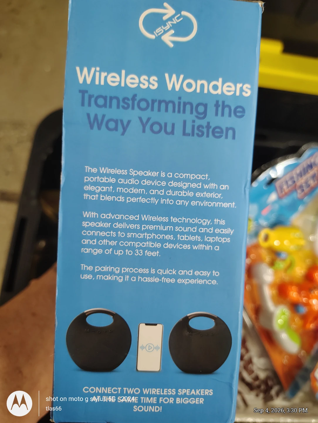 iSync Curve Wireless Speaker - photo 3