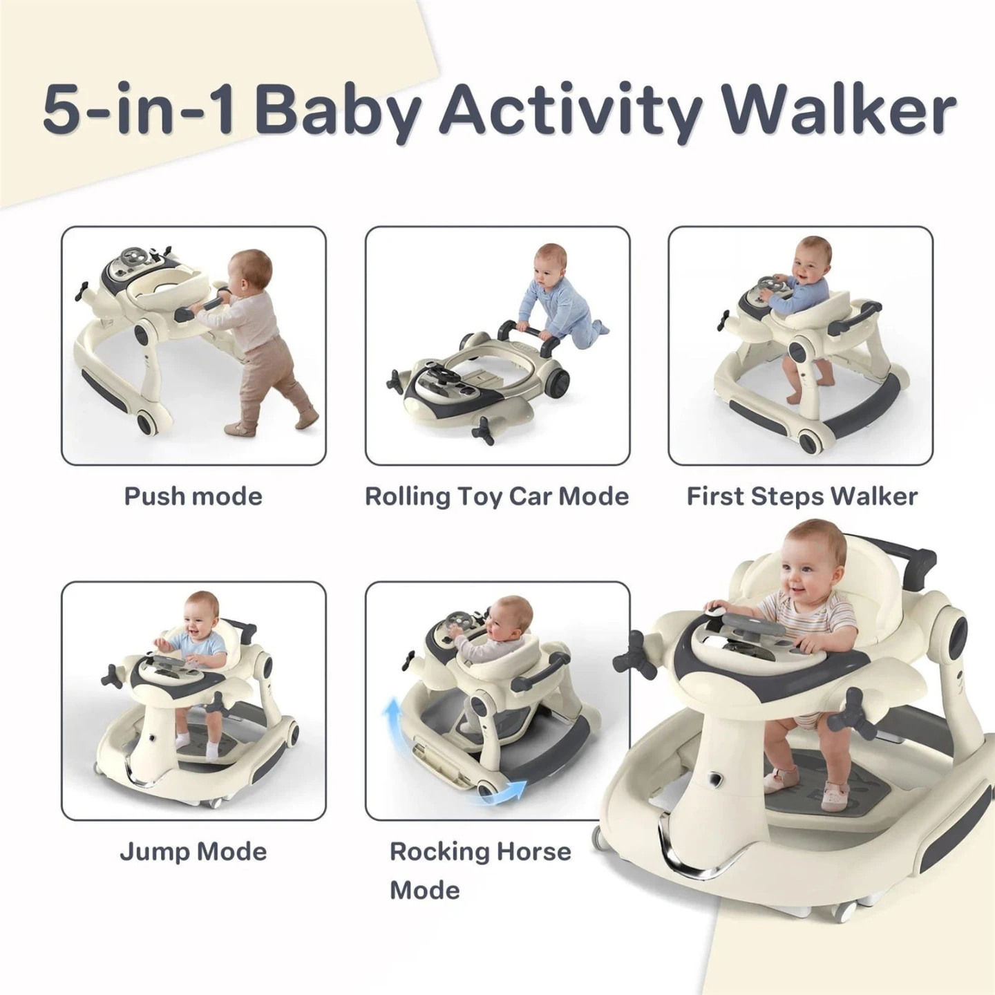 New<>5-in-1 Baby Activity Walker - photo 3