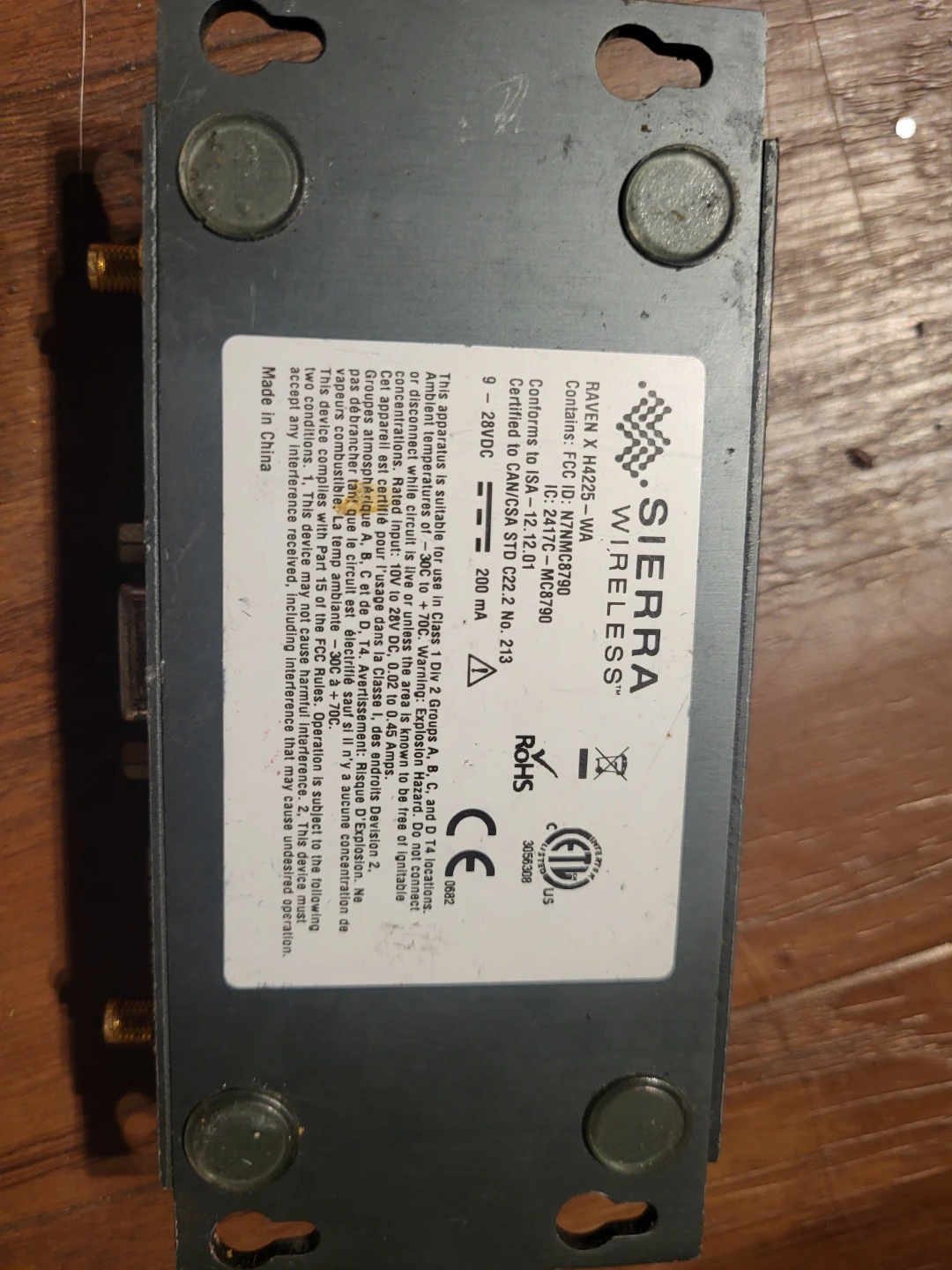 Sierra Wireless AirLink Raven X H4225-WA - photo 3