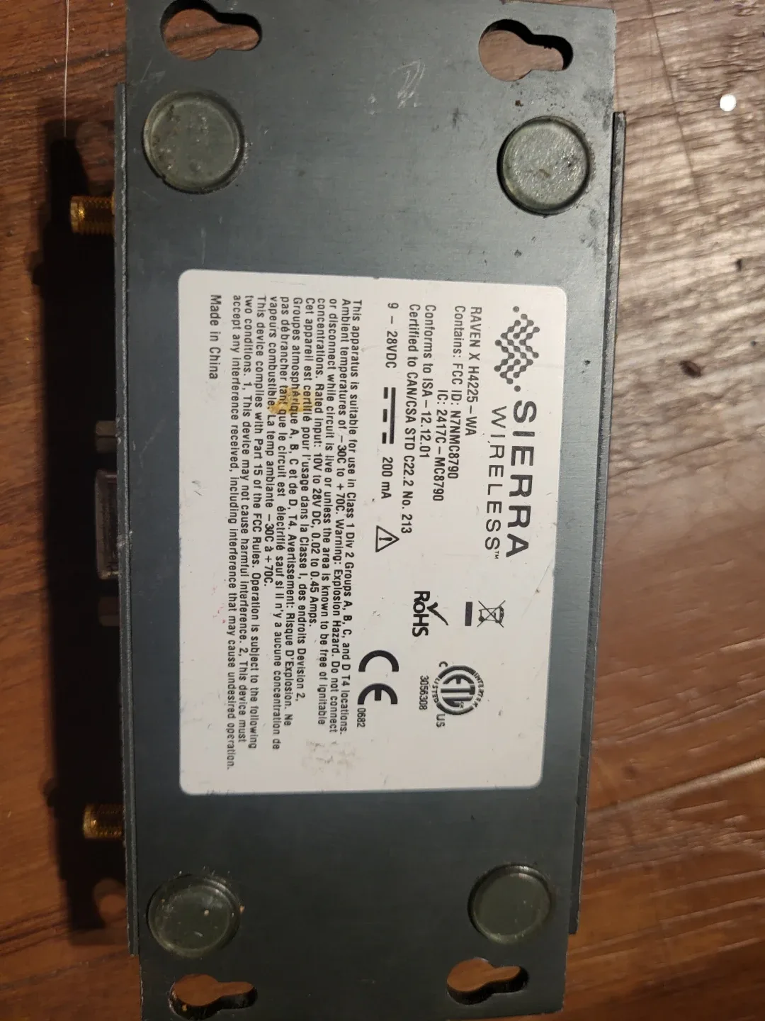 Sierra Wireless AirLink Raven X H4225-WA - photo 3