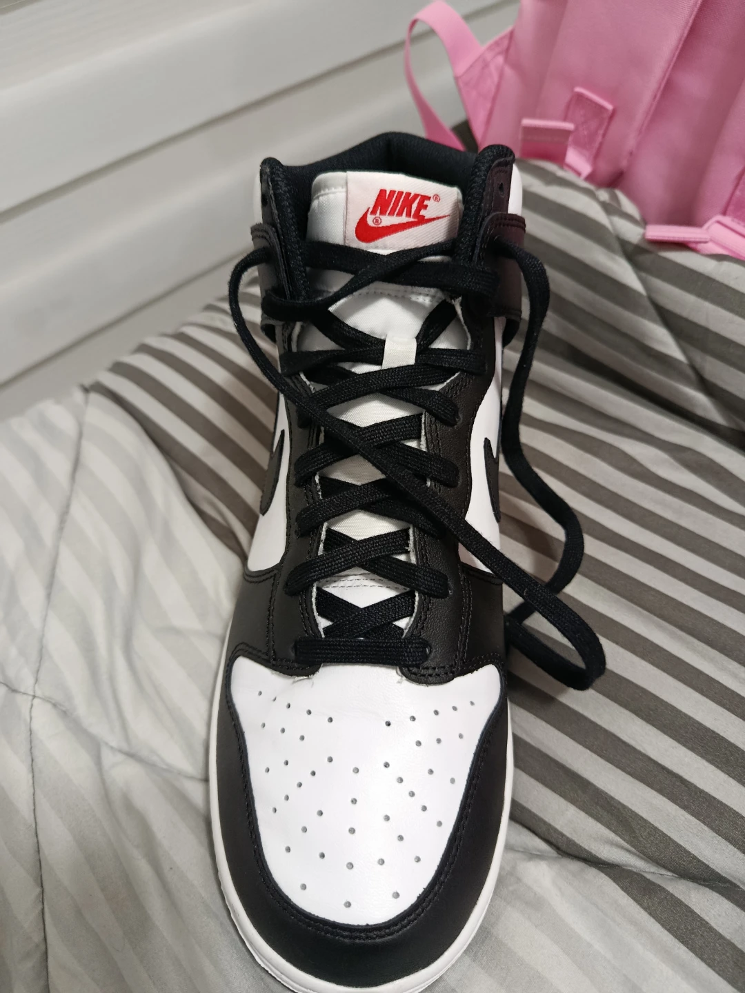 Nike Dunk High Panda Sneakers - photo 3