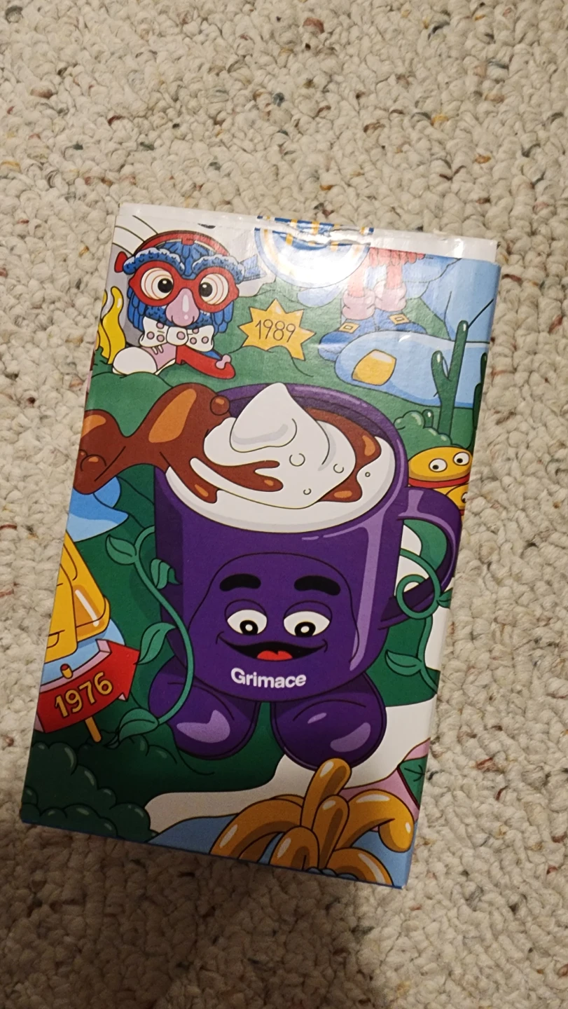 McDonalds Grimace Drinking Glass