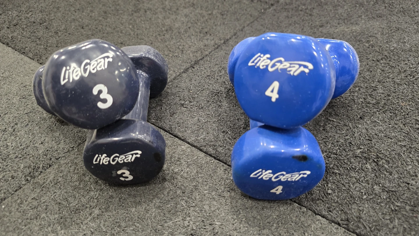 Life Gear Dumbbell Set (3lb and 4lb) - photo 2