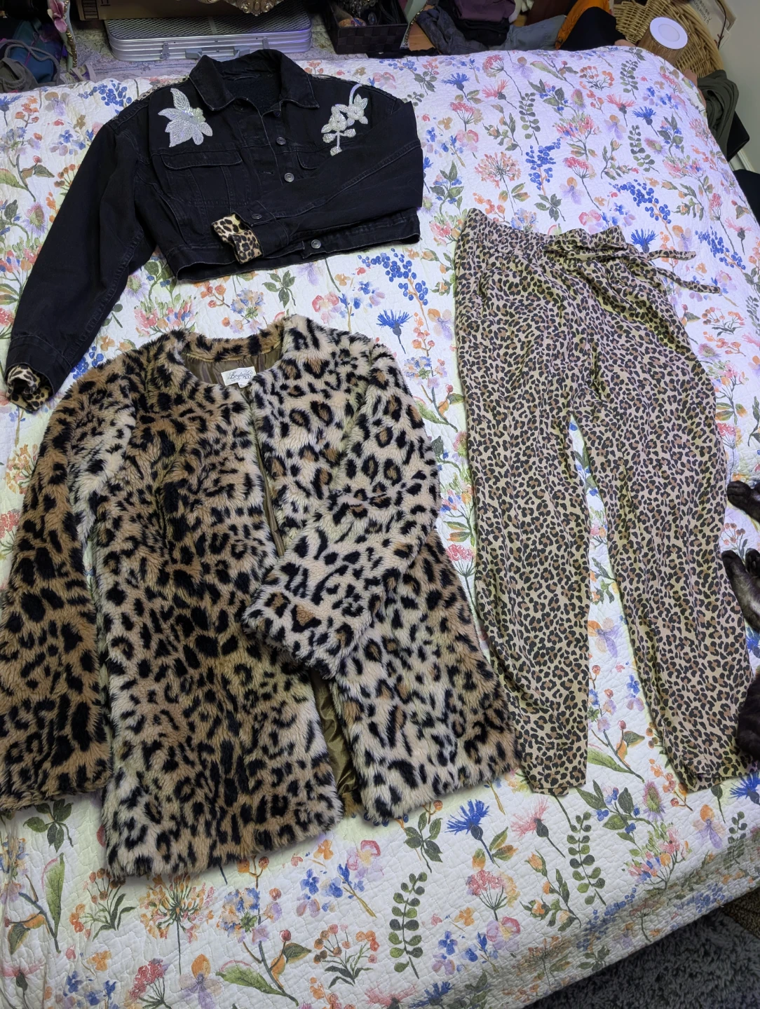 Leopard print clothes