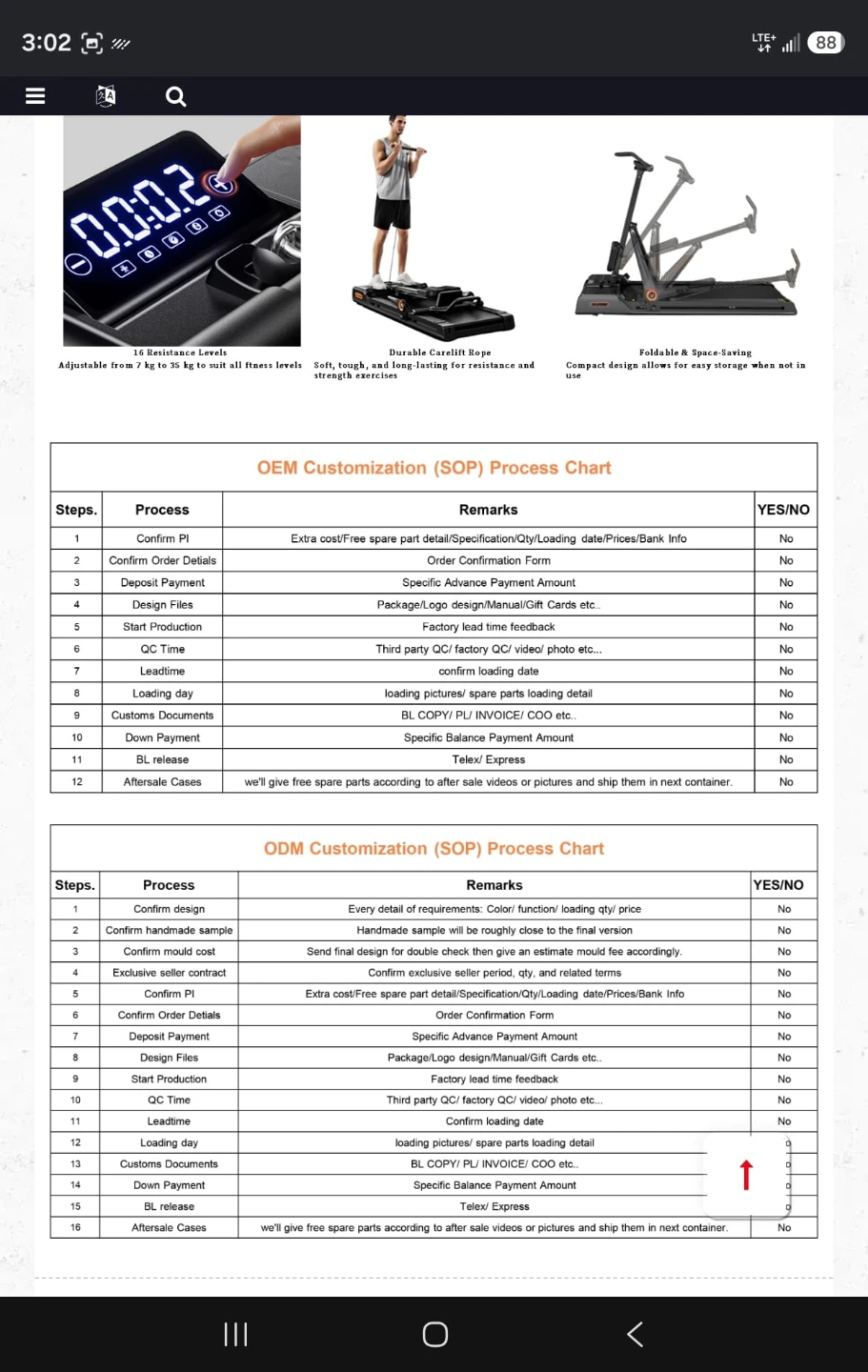 Dapow Foldable Fitness Machine - photo 5