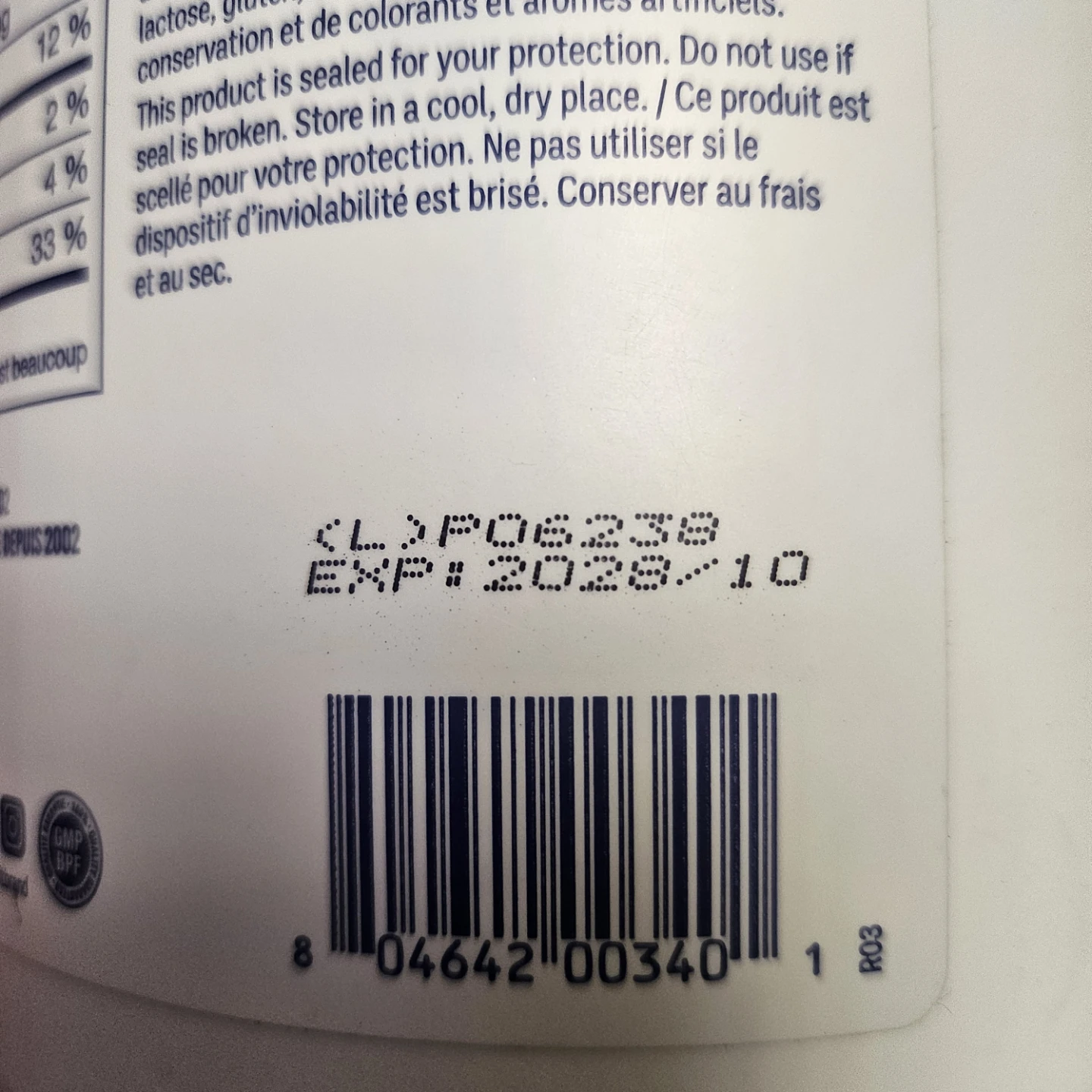 Leanfit Organic Plant-Based Protein Vanilla 517g - photo 3