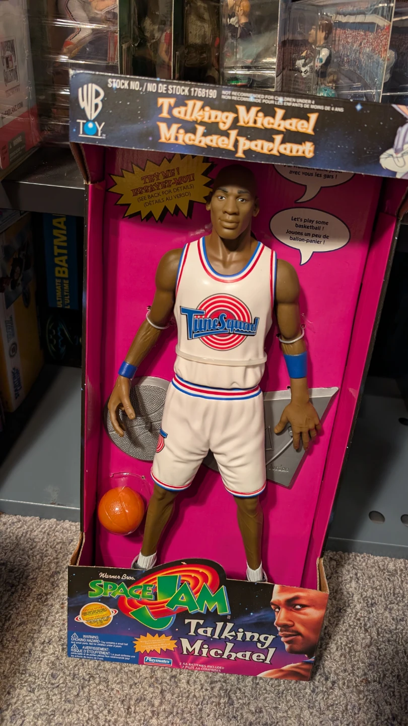 WB Toy Space Jam Talking Michael Jordan Figure