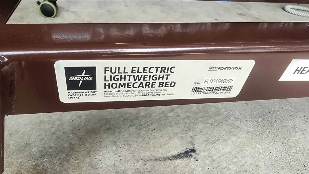 Medline Adjustable Motorized bed frame