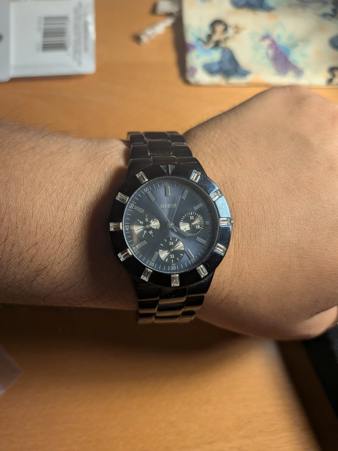 Guess Blue Chronograph Watch - photo 2