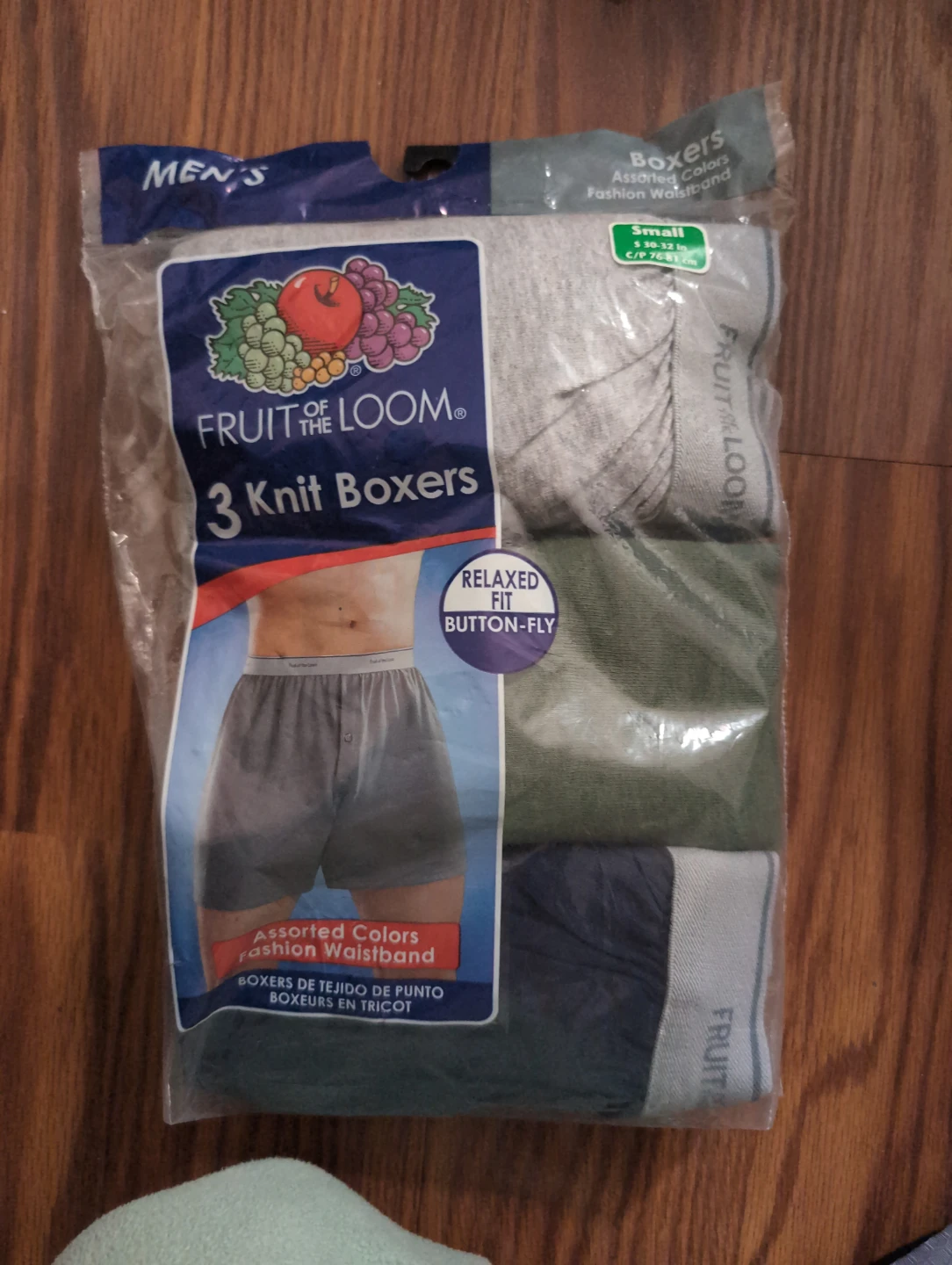Fruit of the Loom Men's Knit Boxers 3-Pack