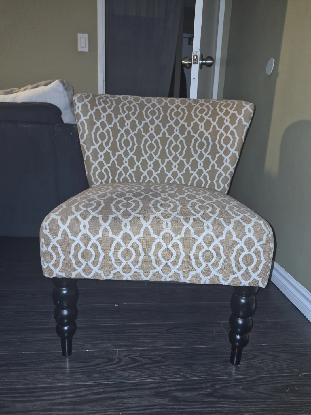 Patterned Accent Chair
