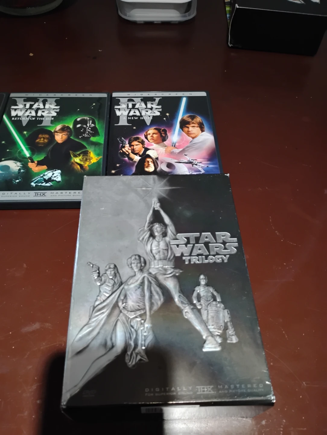 Star Wars Trilogy DVD Box Set - photo 5