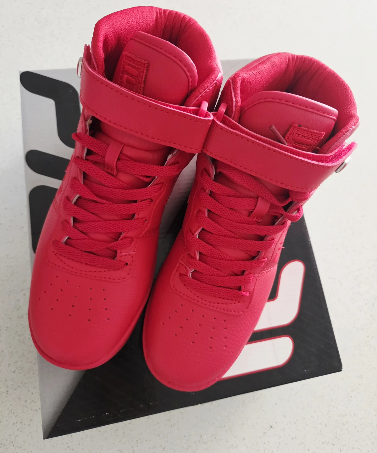 Fila High-Top Sneakers Red