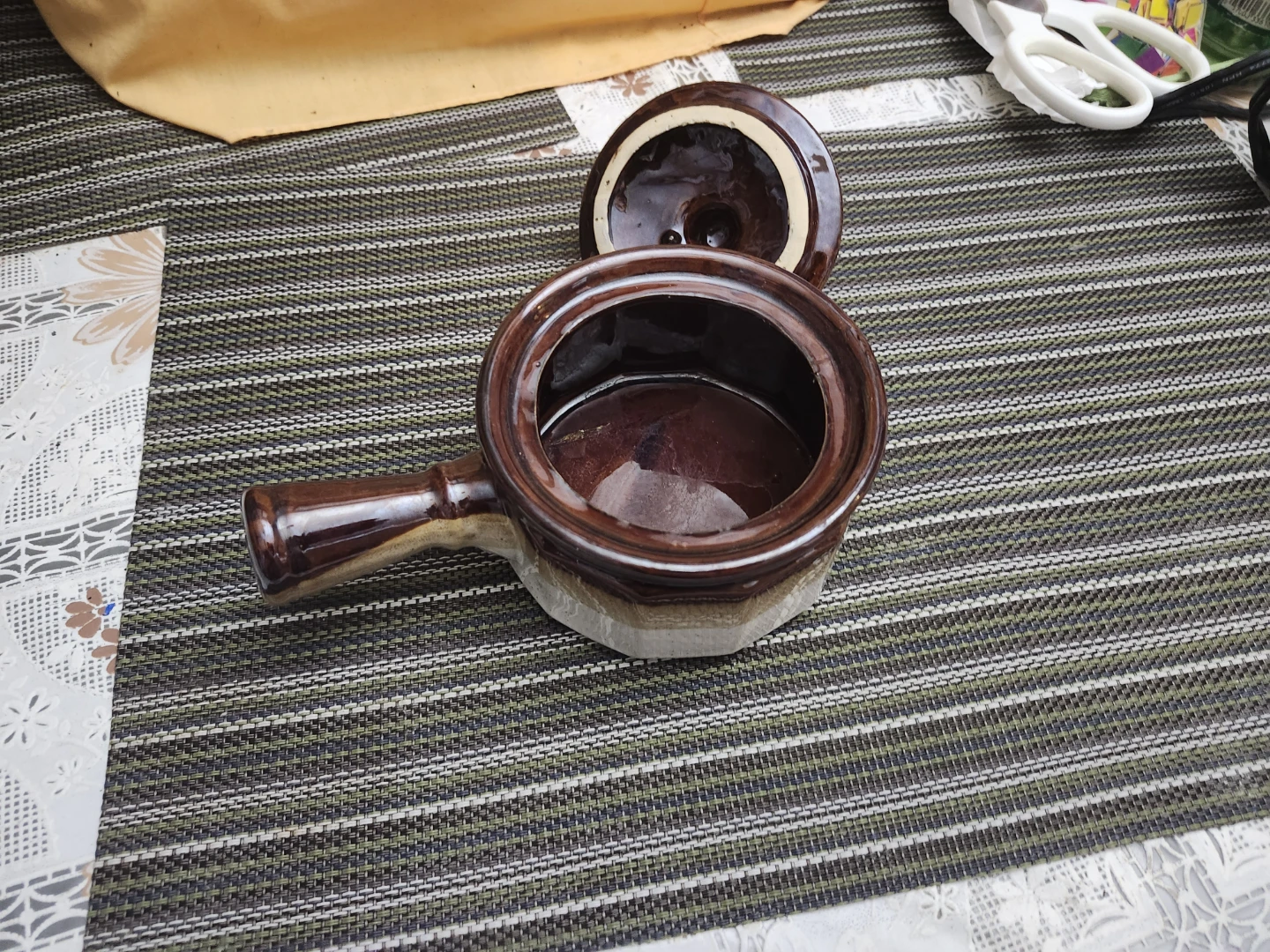 Small Ceramic Onion Soup Crock - photo 4
