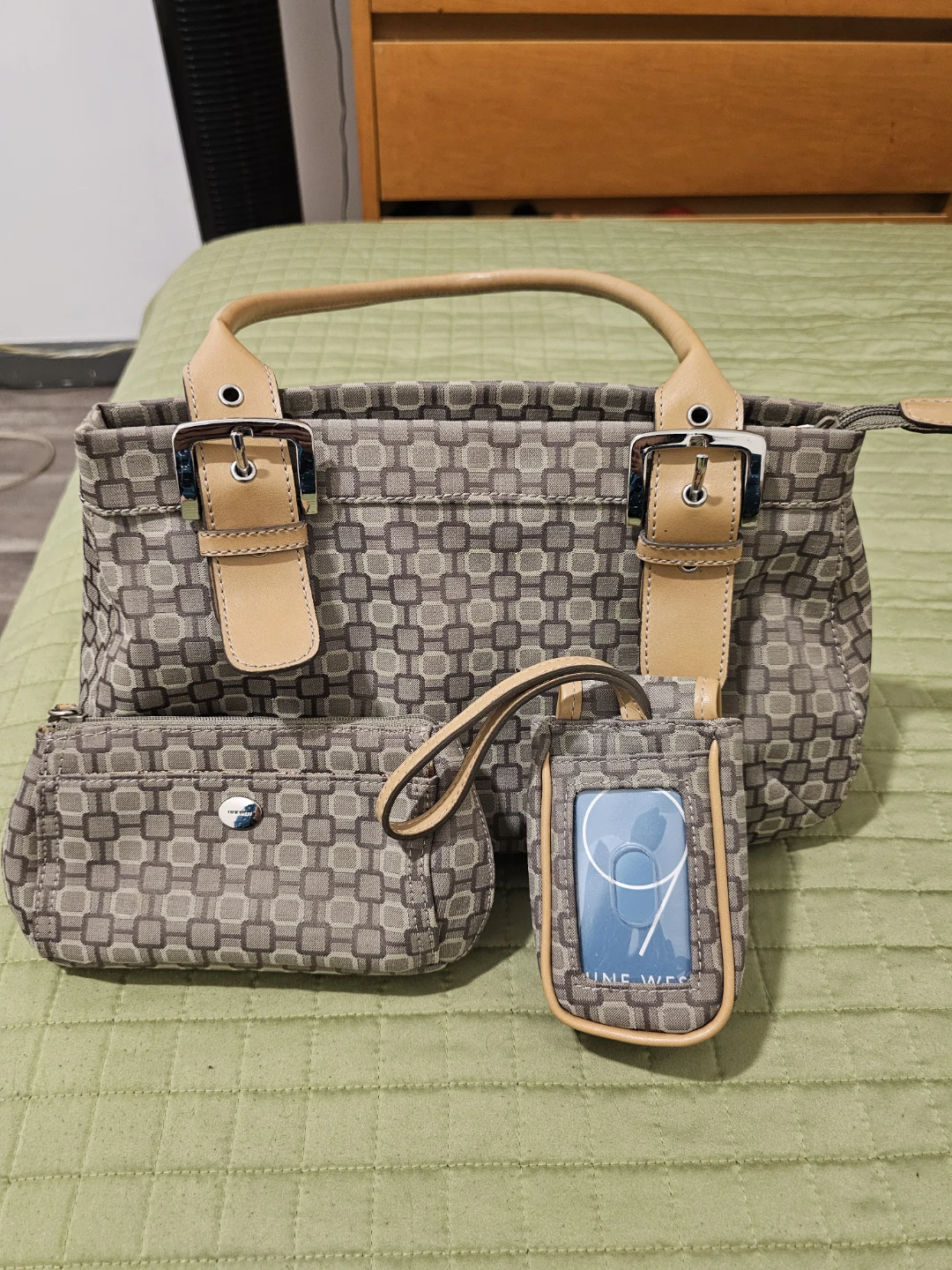 Nine West Handbag with Accessories