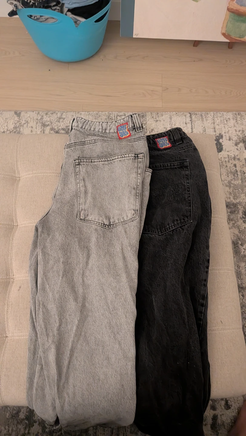 Two pairs of Empyr jeans