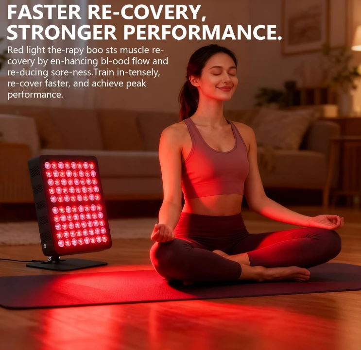 Red Light Therapy Panel with Stand Brand New - photo 5