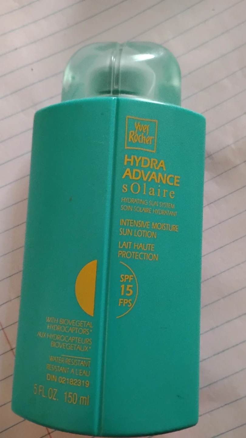 Yves Rocher Hydra Advance Solaire Sun Lotion SPF 15